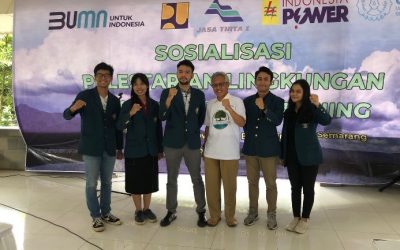 Environmental Engineering Lecturer gives a Socialization on Environmental Conservation at Rawa Pening Lake